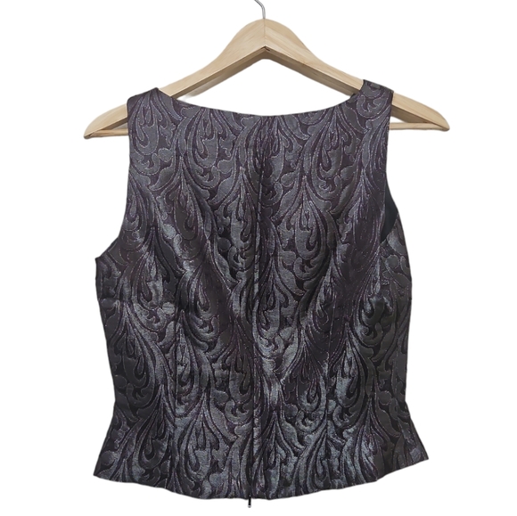 Vintage Ronni Nicole Sleeveless Formal Top Size Small - Picture 2 of 5